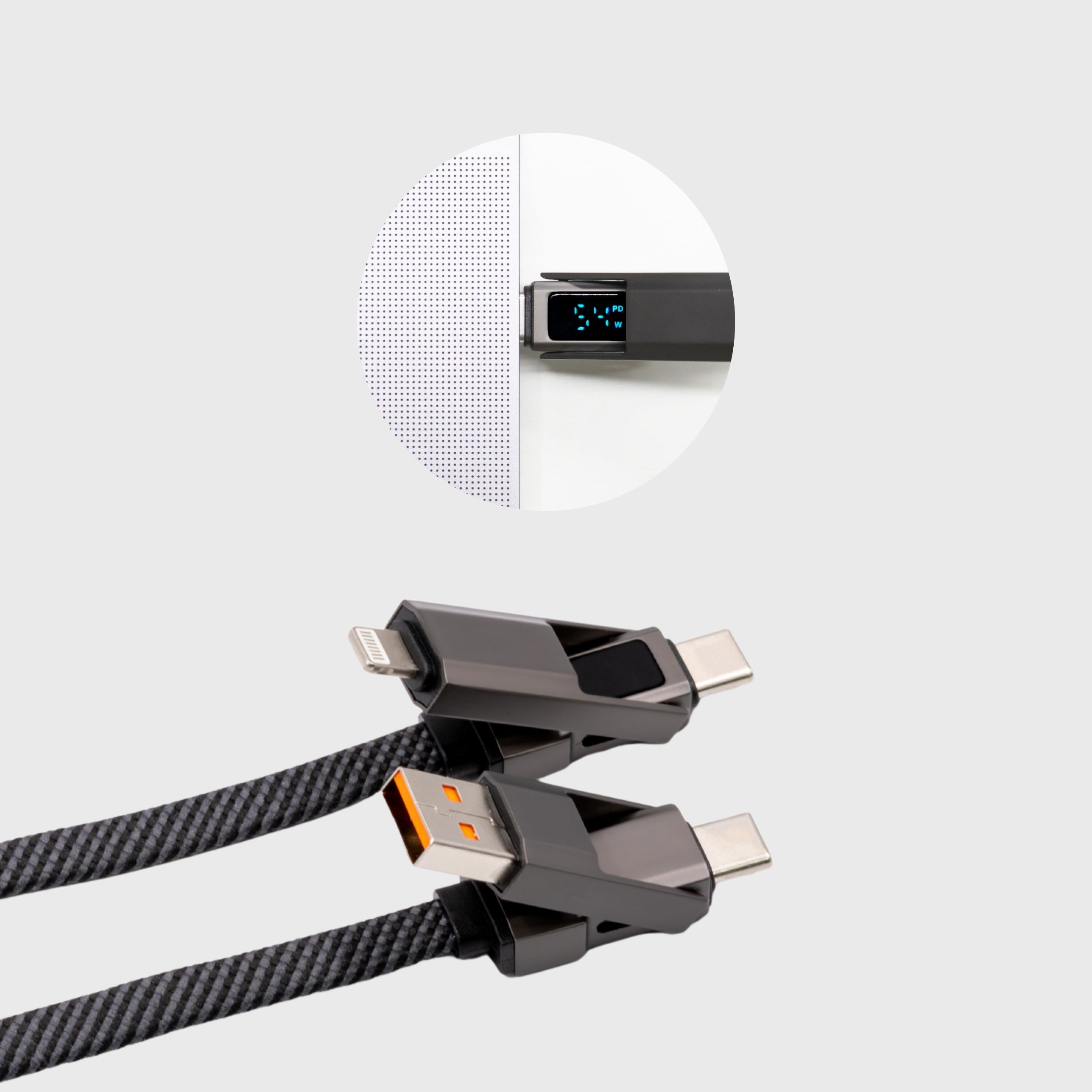 Eco-Sustainable-Fast-Charging-Cable-With-Wattage-Display