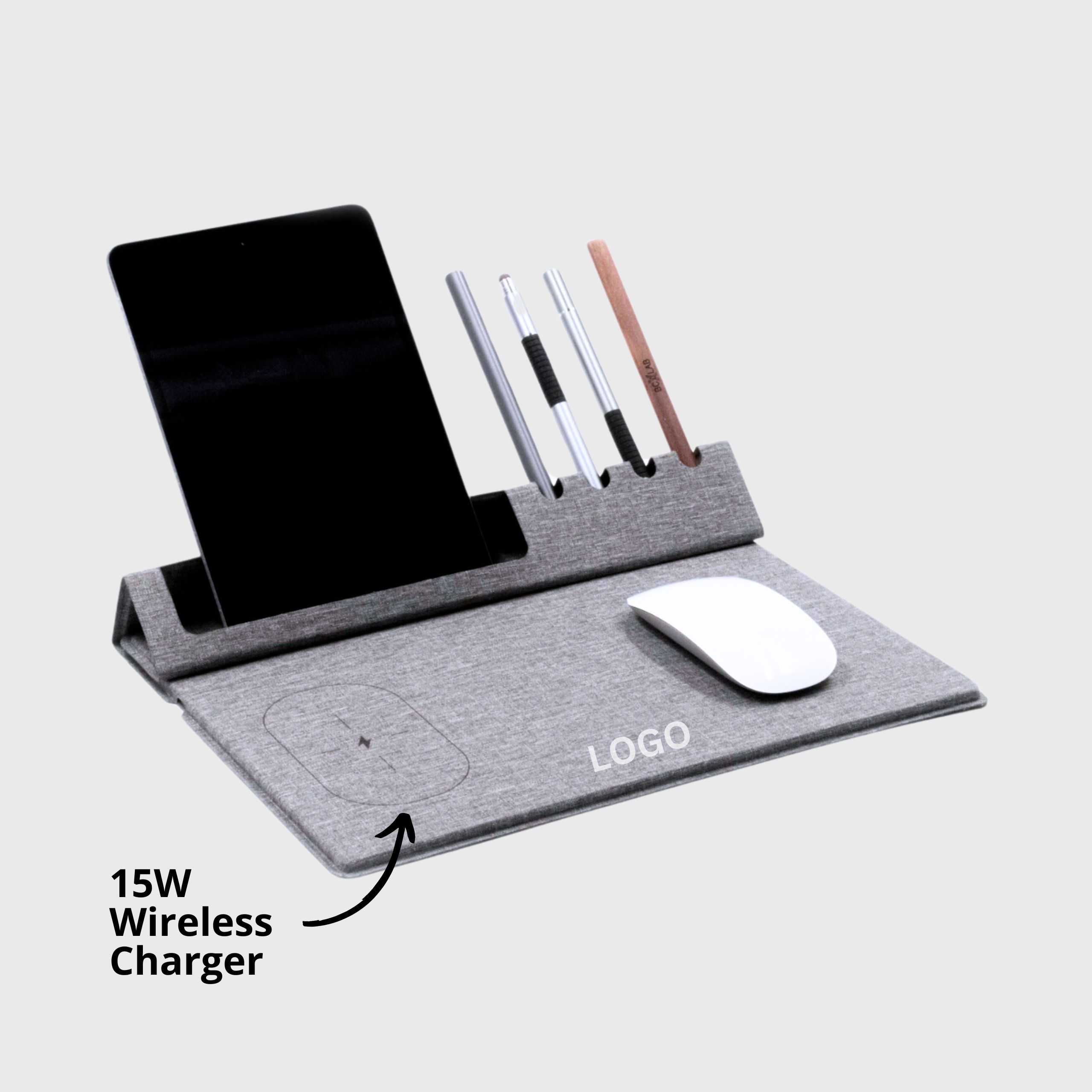 Eco-friendly RPET-Eco-Mouse-Pad-Wireless-Charger corporate gift