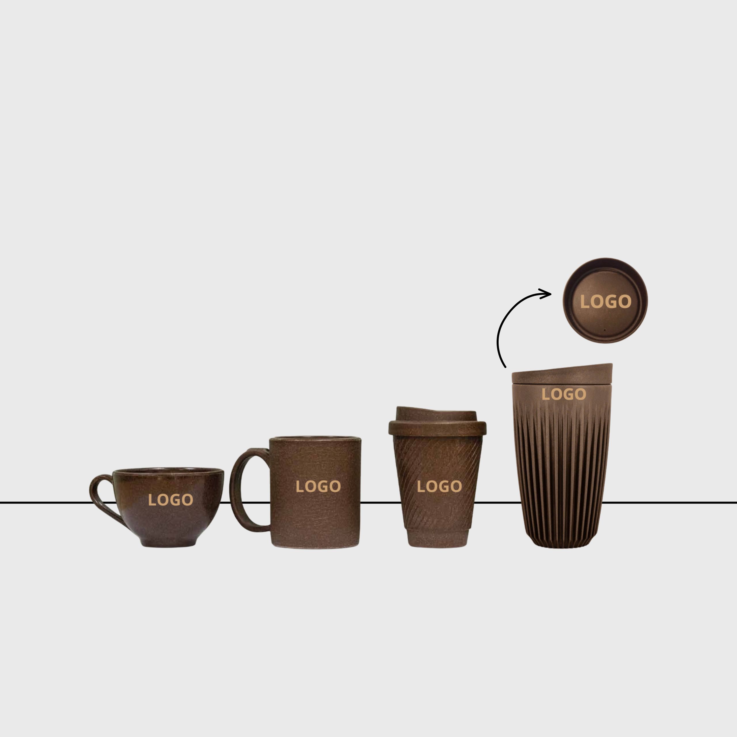 Upcycled-Coffee-Ground-drinkware-collection