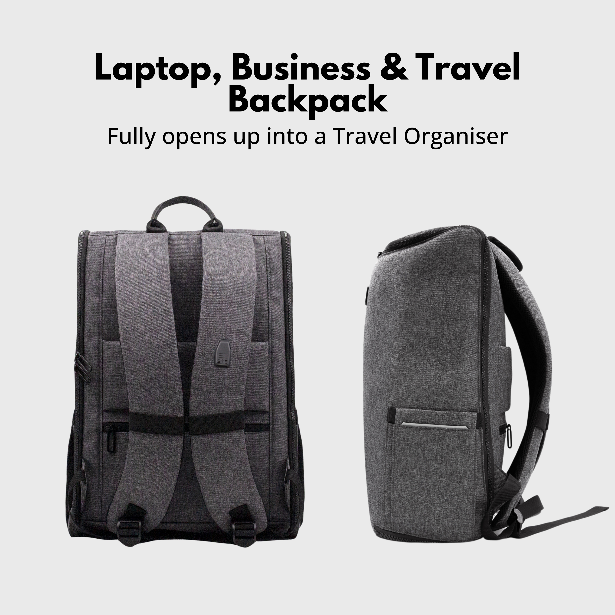 eco-friendly Laptop-backpack-Travel Organizer